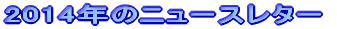 2014�N�̃j���[�X���^�[